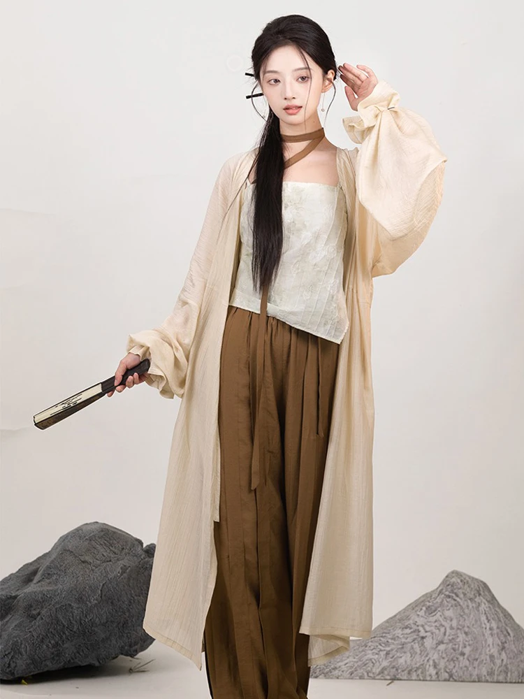 Song Dynasty Daily Hanfu Women Songku Daily Loose Costume