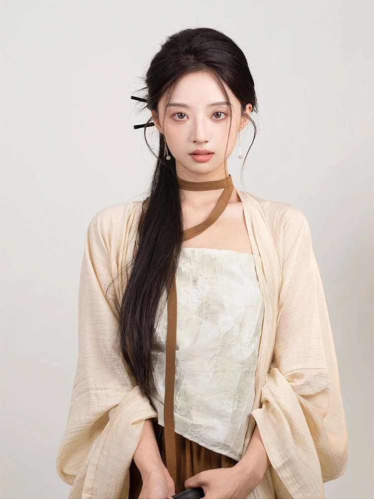 Song Dynasty Daily Hanfu Women Songku Daily Loose Costume