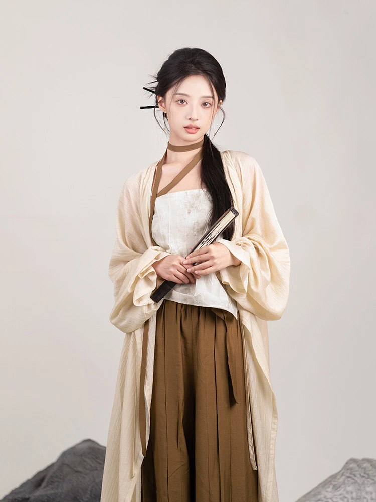 Song Dynasty Daily Hanfu Women Songku Daily Loose Costume