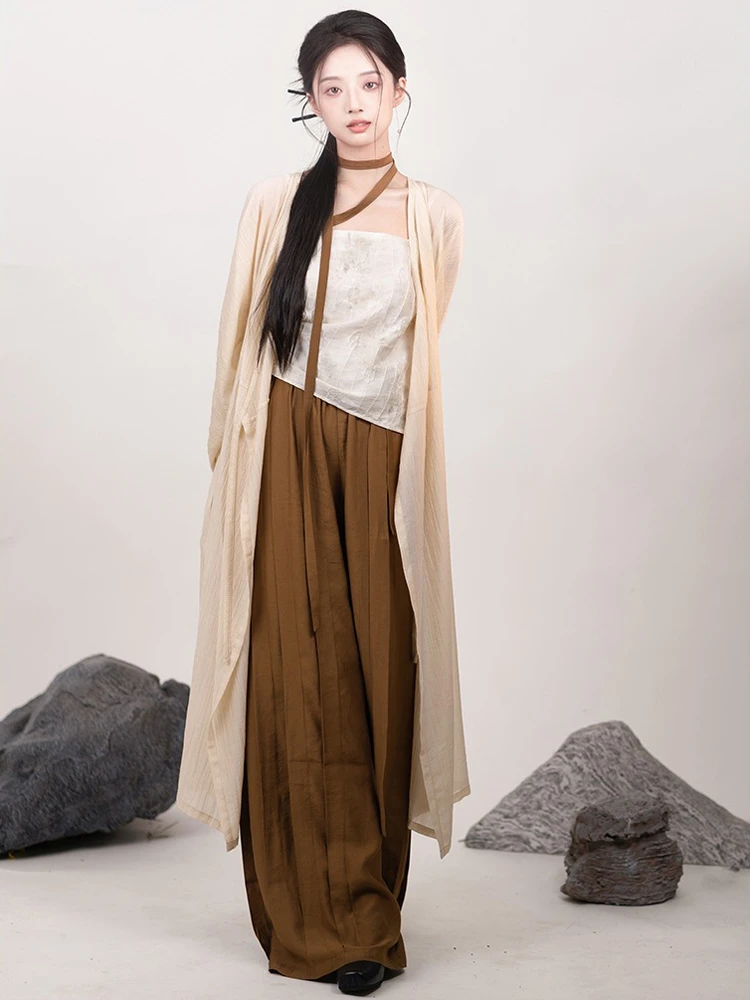 Song Dynasty Daily Hanfu Women Songku Daily Loose Costume