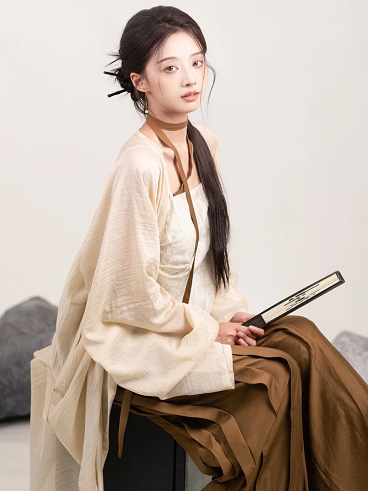 Song Dynasty Daily Hanfu Women Songku Daily Loose Costume