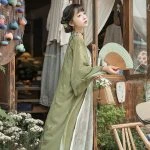 Song Dynasty Ladies Hanfu Vintage Dress Daily Autumn Wear