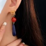 Vintage Women Earrings Water Drops Delicate Ear Jewellery