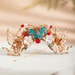 Fairy Hair Crown Top Hairpin Vintage Hanfu Hair Accessories Butterfly