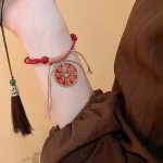 Niche Hand Jewellery Bagua Copper Coin Bracelet