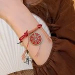 Niche Hand Jewellery Bagua Copper Coin Bracelet