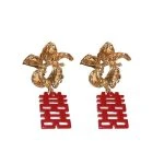 Women Niche Earrings Tassel Wedding Creative Ear Jewellery