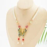 Ming Dynasty Necklace Pearl Butterfly Accessories Classical Jewellery