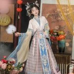 Wei Jin Hanfu Fairy Restored Traditional Autumn Costume