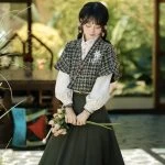 Women's Autumn Fashion Hanfu New Chinese Style Green Collection