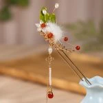 Classical Hanfu Hairpin Tassel Buyao Cheongsam Accessories