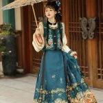 Ming Bijia Hanfu Winter Warm New Year Style