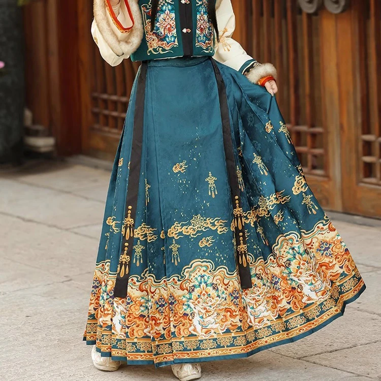 Ming Bijia Hanfu Winter Warm New Year Style 