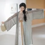 Modern Han Element Hanfu Fashion Ladies Song Dynasty Summer Daily Dresses