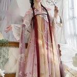 Tang Dynasty Qixiong Hanfu Spring Fairy Hanyuansu Skirt