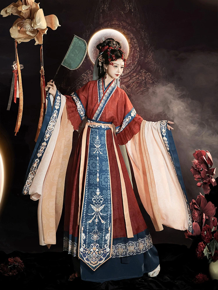 Wei Jin Hanfu Traditional Fairy Clothing Recovery Style