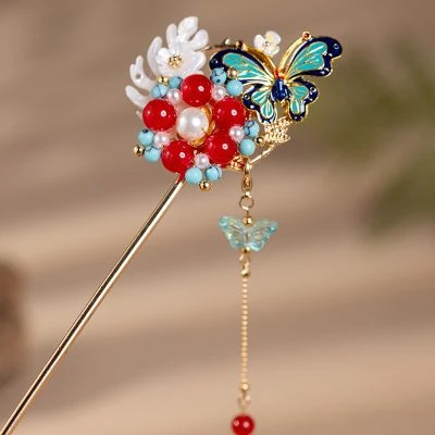 Classical Hanfu Hairpin Butterfly Delicate Hair Accessories