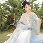 Hanfu Tang Dynasty Hezi Qun Spring Embroidered Fairy Skirt