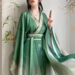 Wei Jin Style Hanfu Big Sleeve Shirt Martial Arts Style