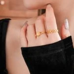 Niche Ring Blessing Women's Unique Adjustable Hand Jewellery