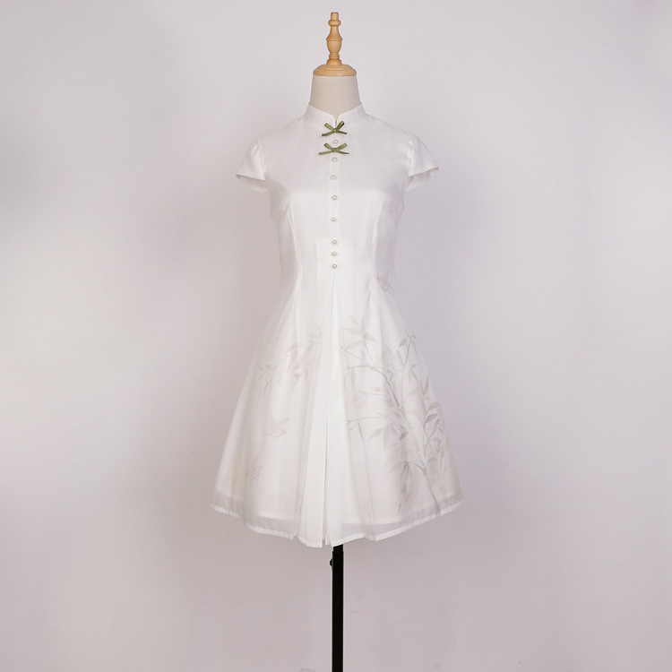 Spring Women Daily Short Dress Han Element Fashion Dresses