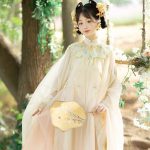 Ming Dynasty Thin Women Summer Traditional Hanfu Yunjian Retro Costume