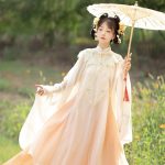 Ming Dynasty Thin Women Summer Traditional Hanfu Yunjian Retro Costume