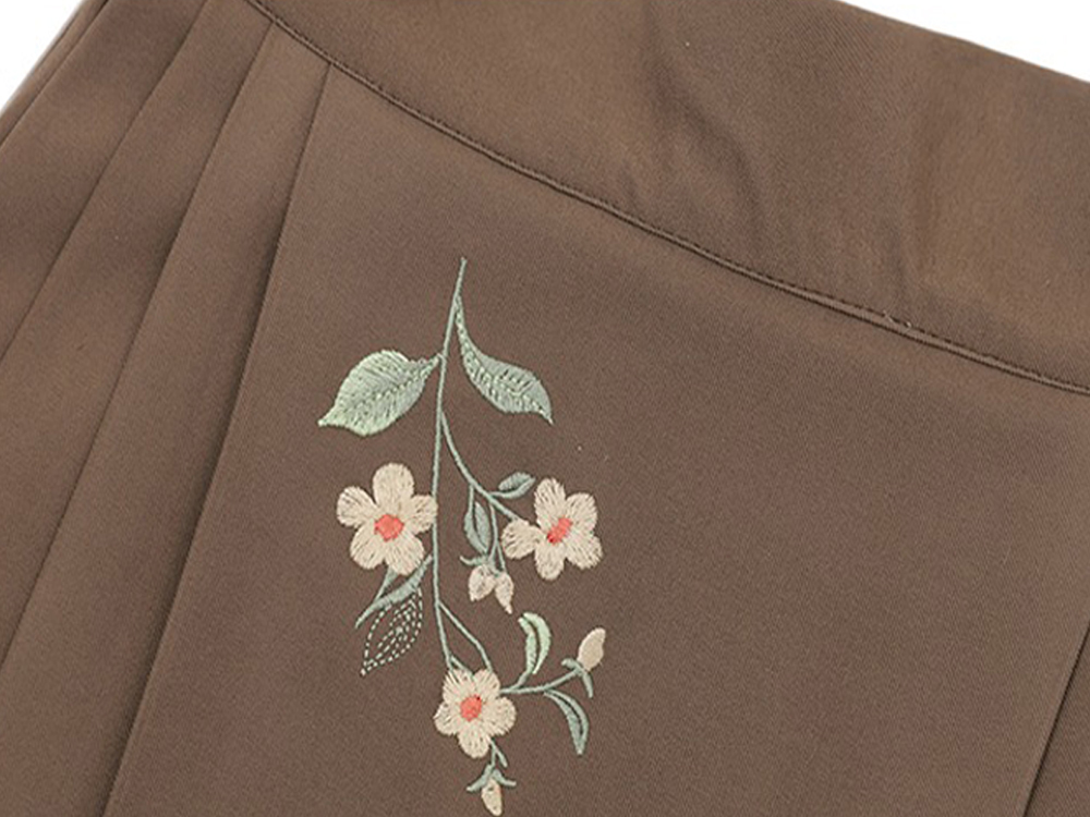 Ming Hanfu Fashion Sets Ma Mian Skirt Summer Suit