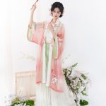 Summer Women Song Hanfu Fairy Daily Pink Set
