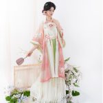 Summer Women Song Hanfu Fairy Daily Pink Set
