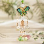 Vintage Cheongsam Pendant New Pendant Hanfu Butterfly Tassel