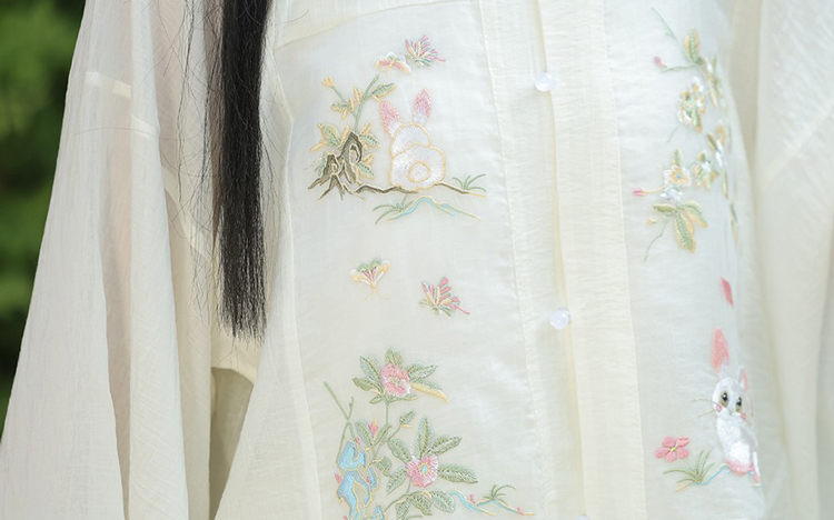 Women Qiyao Hanfu Pink Tang Summer Casual Skirt