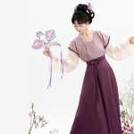 Women Summer Hanfu Simple Solid Color Han Element Daily Vintage