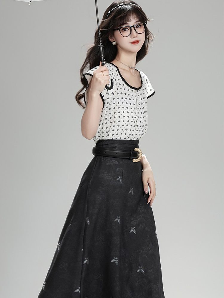 Daily Ladies Fashion Set Tang Dynasty Qiyao Hanfu