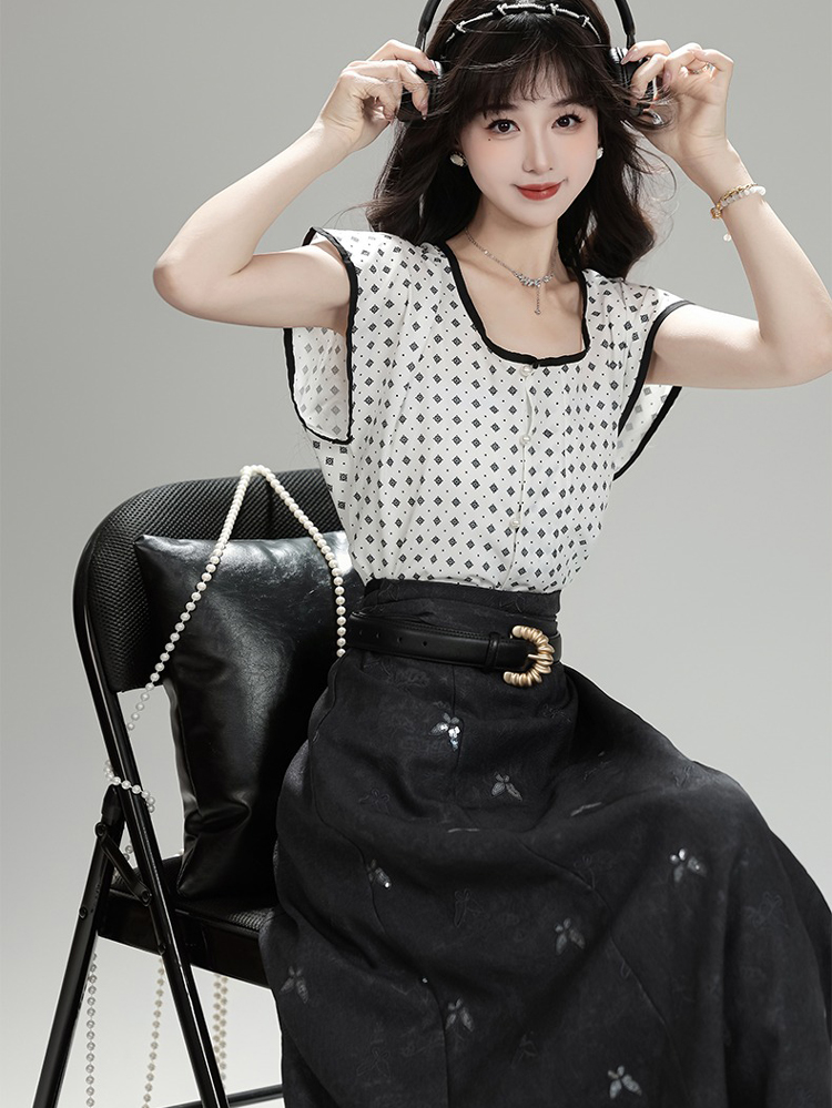 Daily Ladies Fashion Set Tang Dynasty Qiyao Hanfu