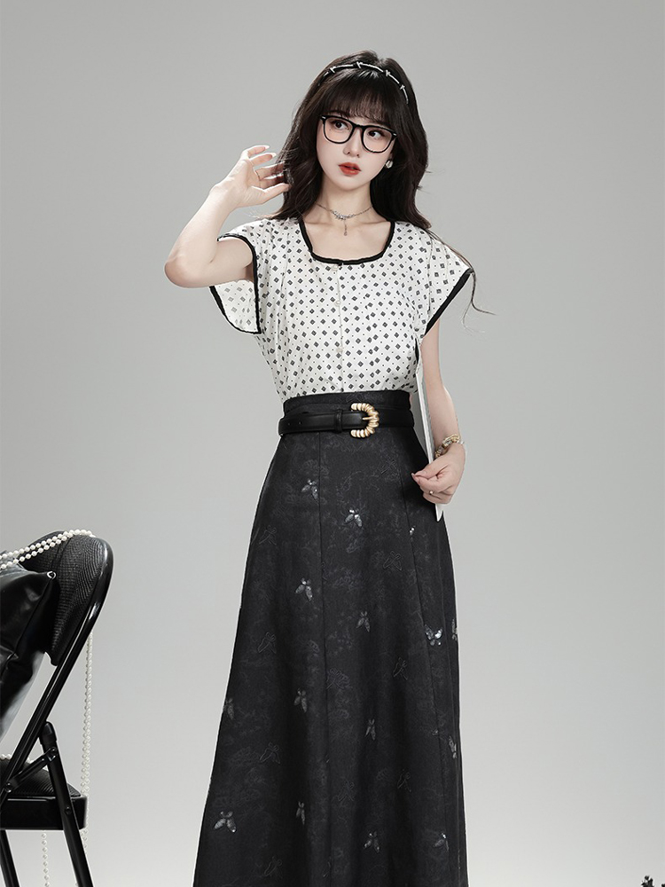 Daily Ladies Fashion Set Tang Dynasty Qiyao Hanfu