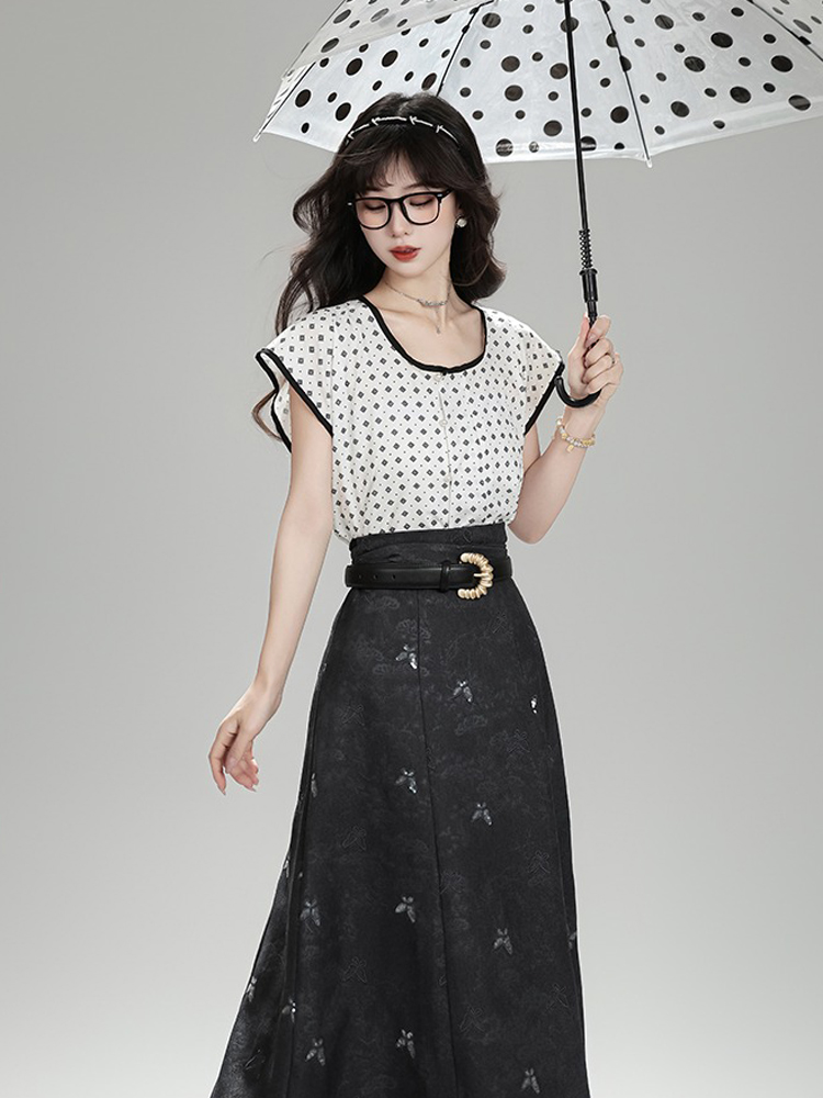 Daily Ladies Fashion Set Tang Dynasty Qiyao Hanfu