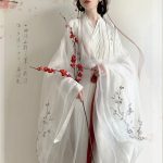 New Style Wide Sleeve Zhiju Embroidered Everyday Martial Arts Fairy Set