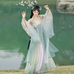 Tang Dynasty Ladies Fairy Hanfu Summer Pretty Sets