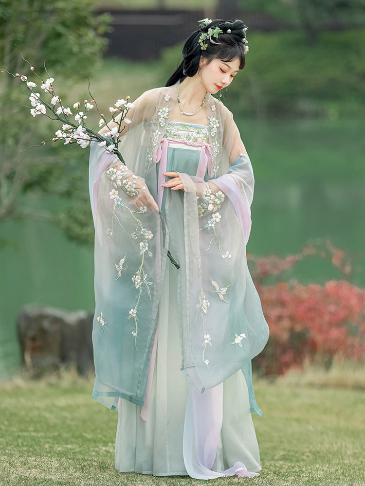 Tang Dynasty Ladies Fairy Hanfu Summer Pretty Sets