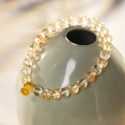 Crystal String Bracelet Vintage Ladies Hanfu Jewelry