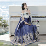 Fashionable Hanfu Ming Dynasty Mamian Skirt Unique Niche Clothing for Summer