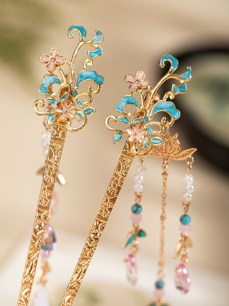 Hanfu Long Hairpin Ladies Elegant Hair Accessories