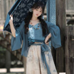 New Ladies Fashion Hanfu Song Pants Han Element Set