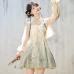 Women Summer Dresses Modified Hanfu Casual Cute Clothing