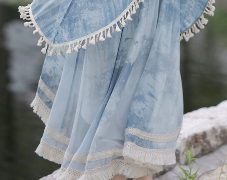 New Style Summer Modified Hanfu Women's Strapless Dress