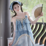 New Style Summer Modified Hanfu Women's Strapless Dress