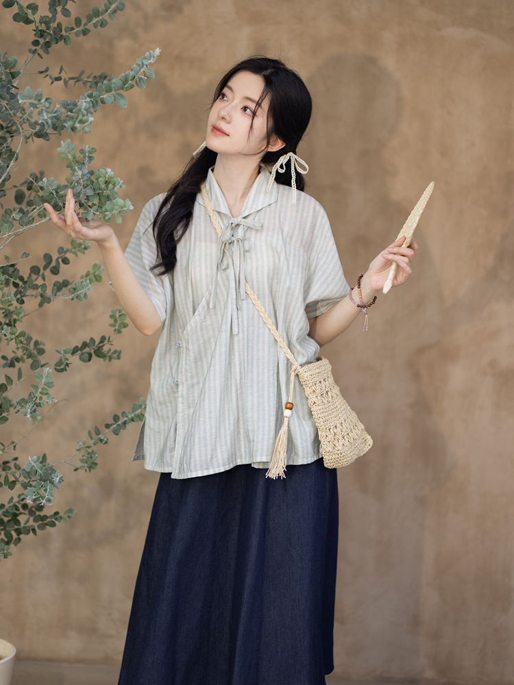 New Style Women Summer Hanfu Casual College Style 
