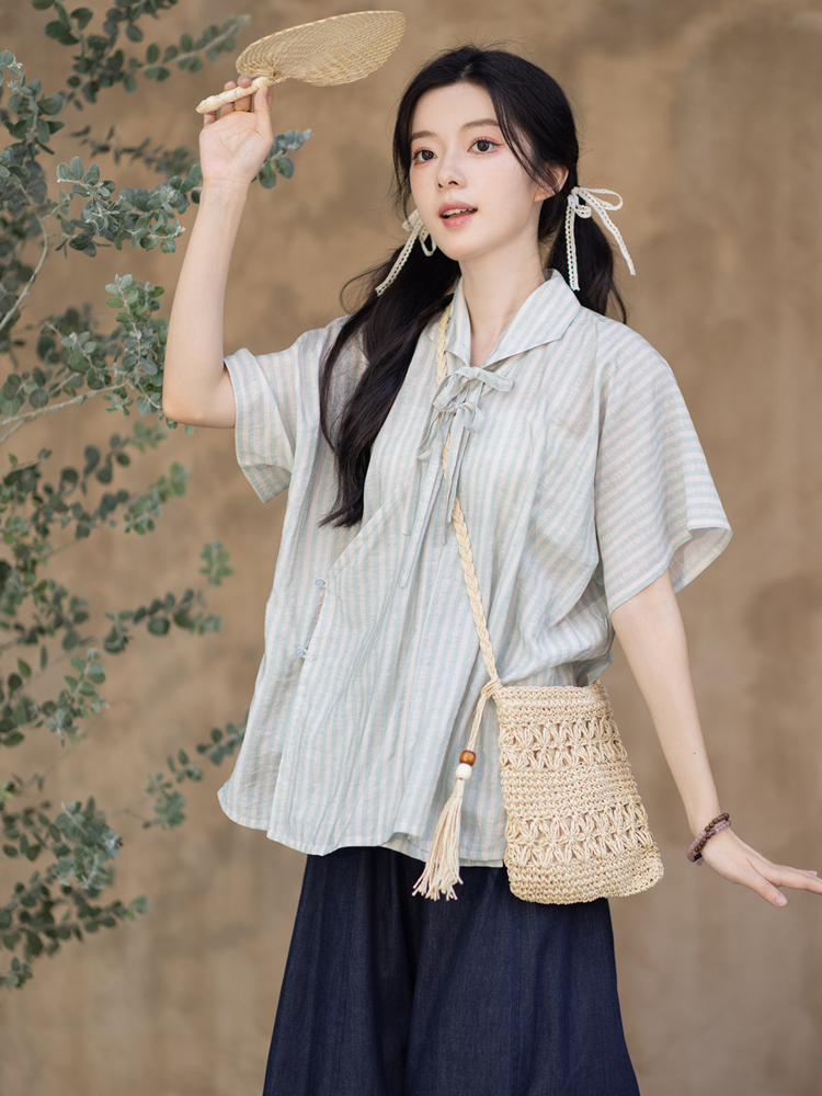 New Style Women Summer Hanfu Casual College Style 