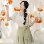 Tang Dynasty Style Women casual Summer Shorts Pant for Daily